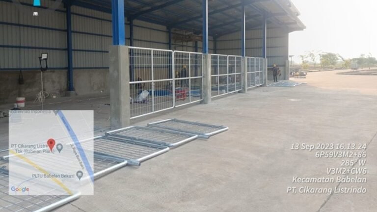 Project Pagar Lipat PT Silkar National